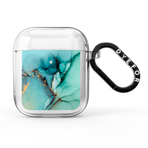 Marble Pattern AirPods Case