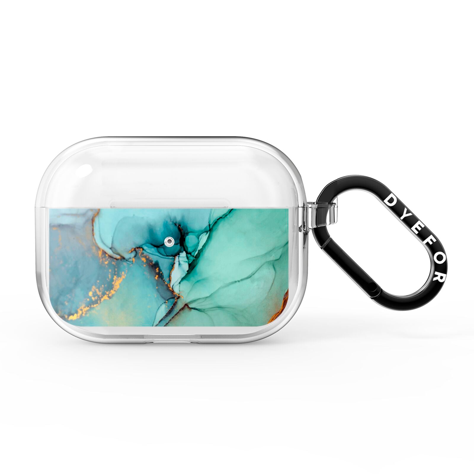 Marble Pattern AirPods Pro Clear Case