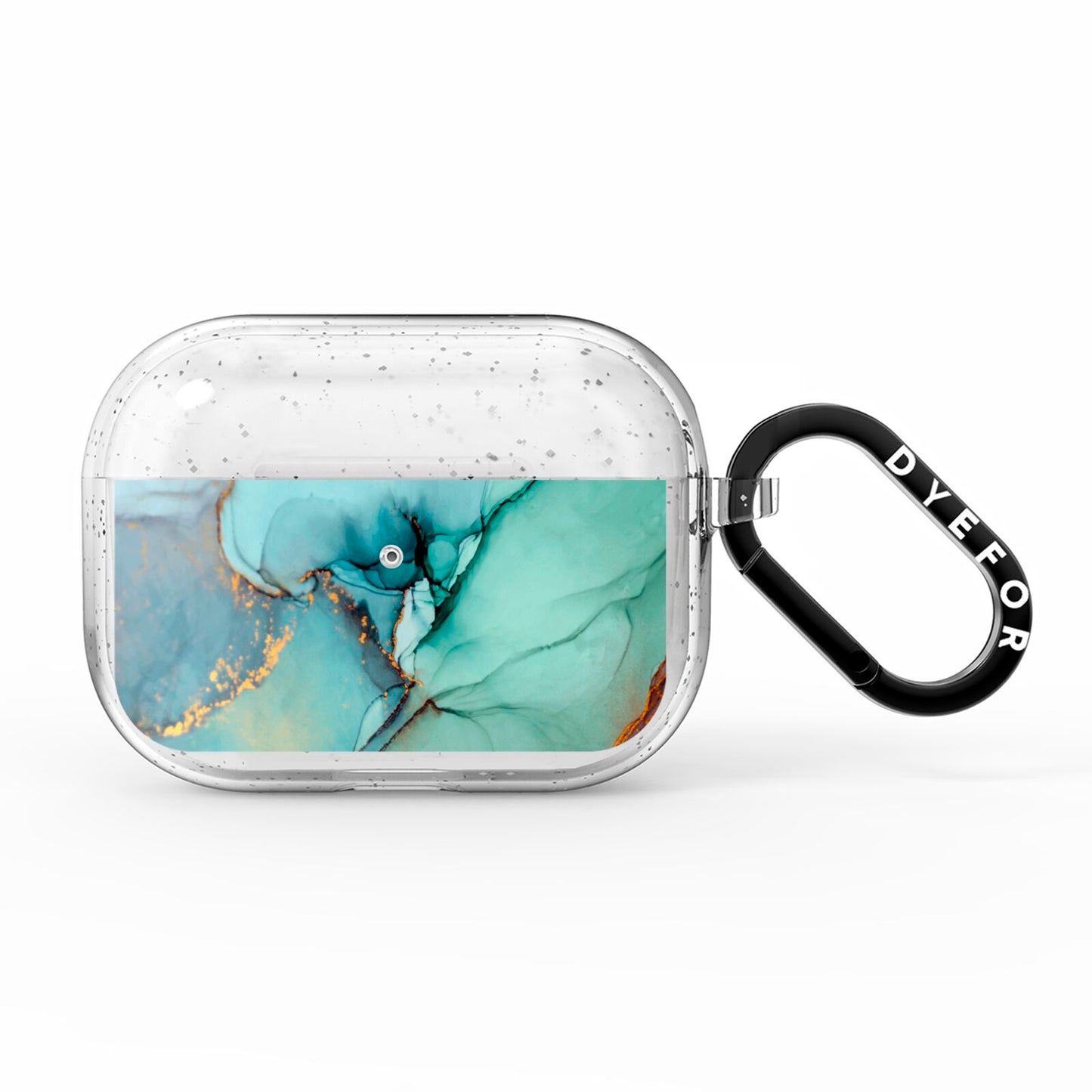 Marble Pattern AirPods Pro Glitter Case