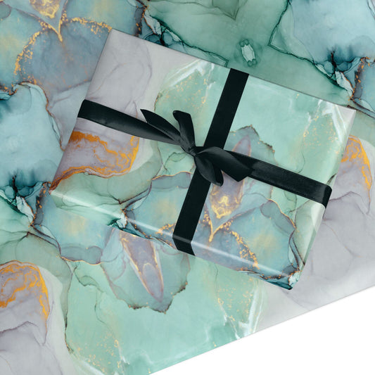 Marble Pattern Custom Wrapping Paper