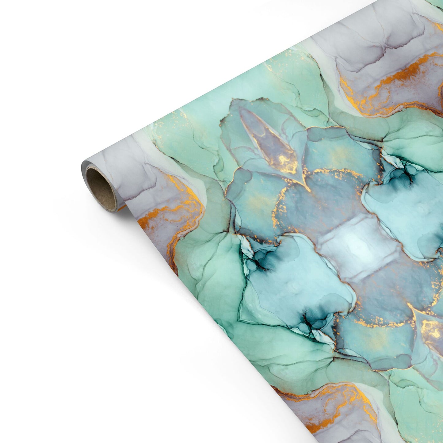 Marble Pattern Personalised Gift Wrap