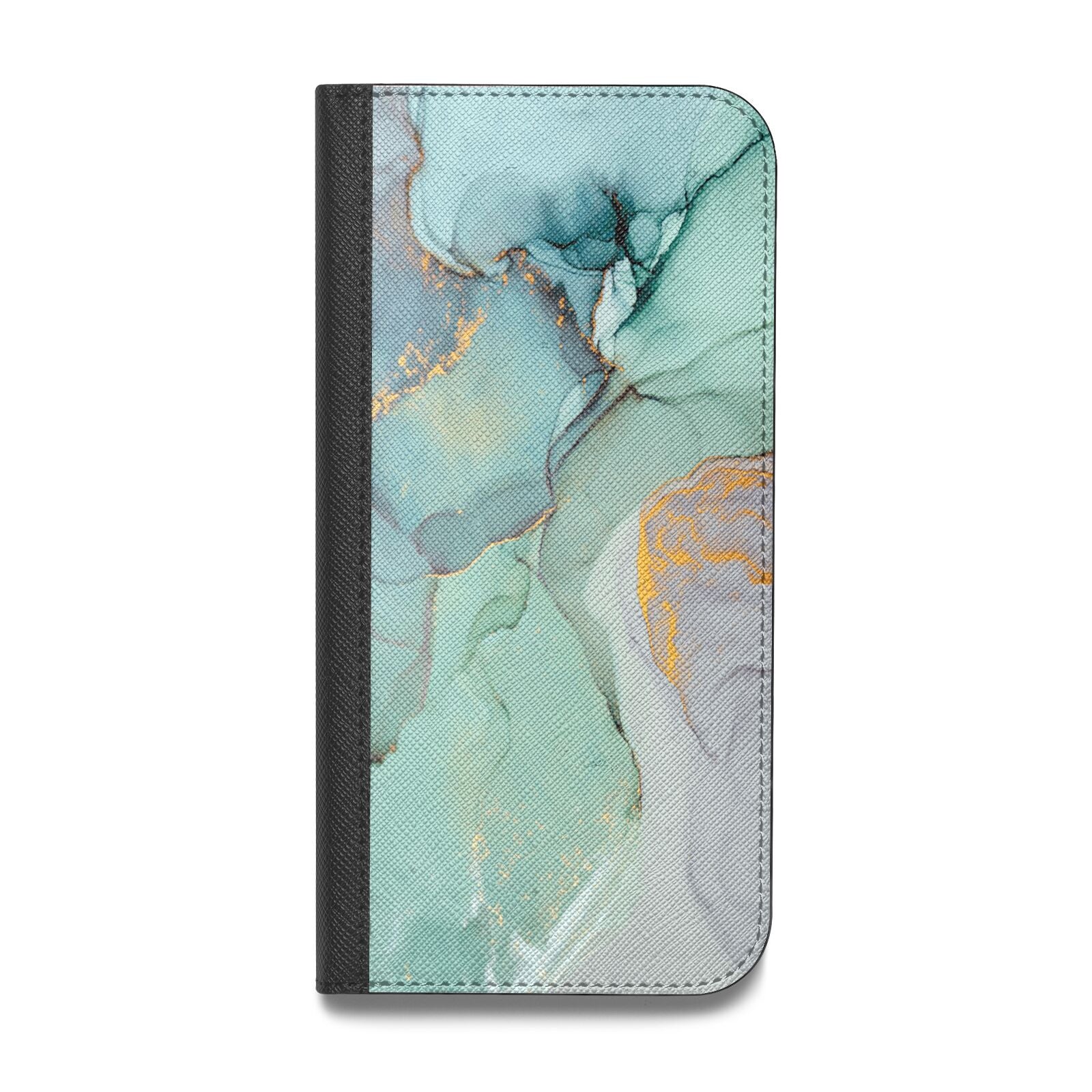 Marble Pattern Vegan Leather Flip Samsung Case