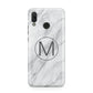 Marble Personalised Initial Huawei Nova 3 Phone Case