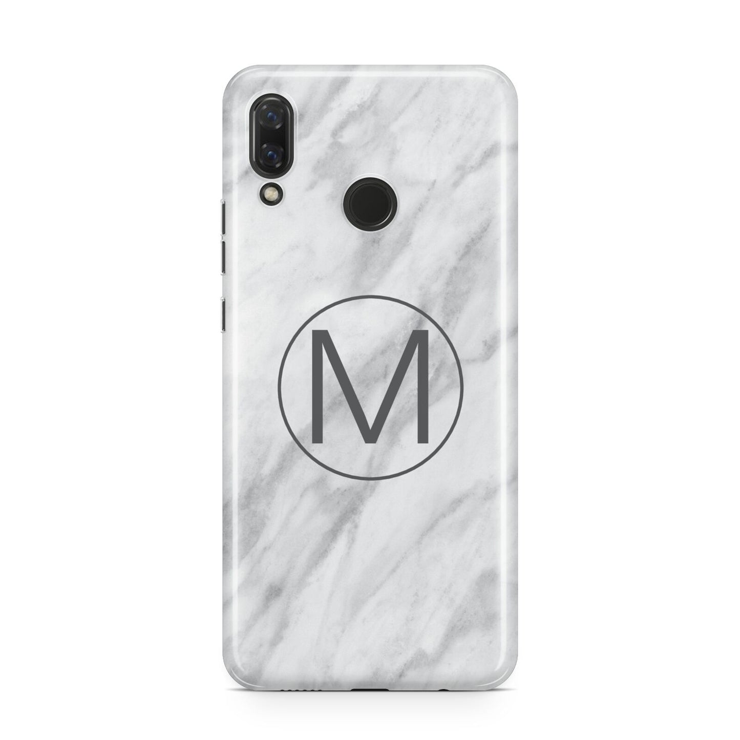 Marble Personalised Initial Huawei Nova 3 Phone Case