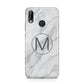 Marble Personalised Initial Huawei P20 Lite Phone Case