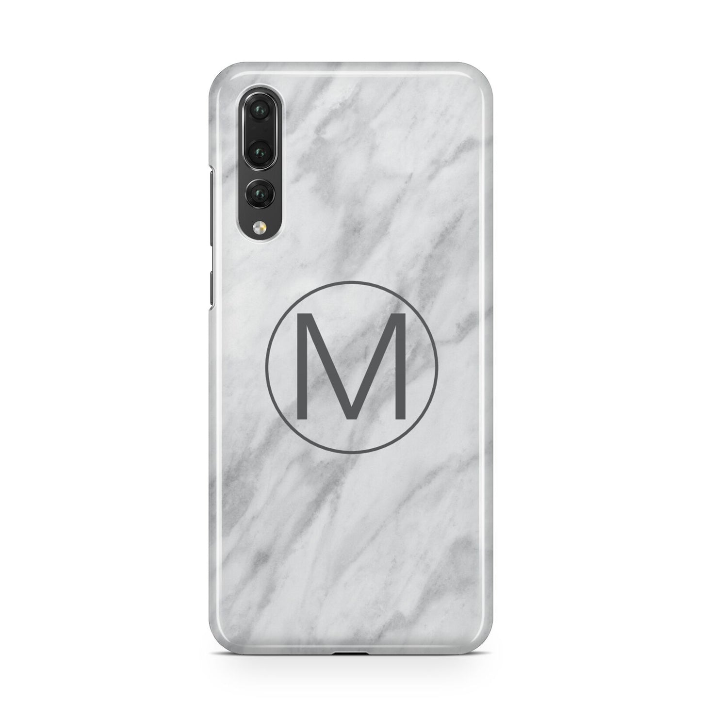 Marble Personalised Initial Huawei P20 Pro Phone Case