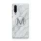 Marble Personalised Initial Huawei P30 Phone Case