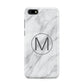 Marble Personalised Initial Huawei Y5 Prime 2018 Phone Case