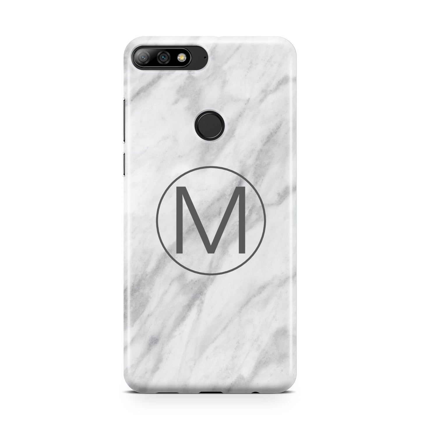 Marble Personalised Initial Huawei Y7 2018