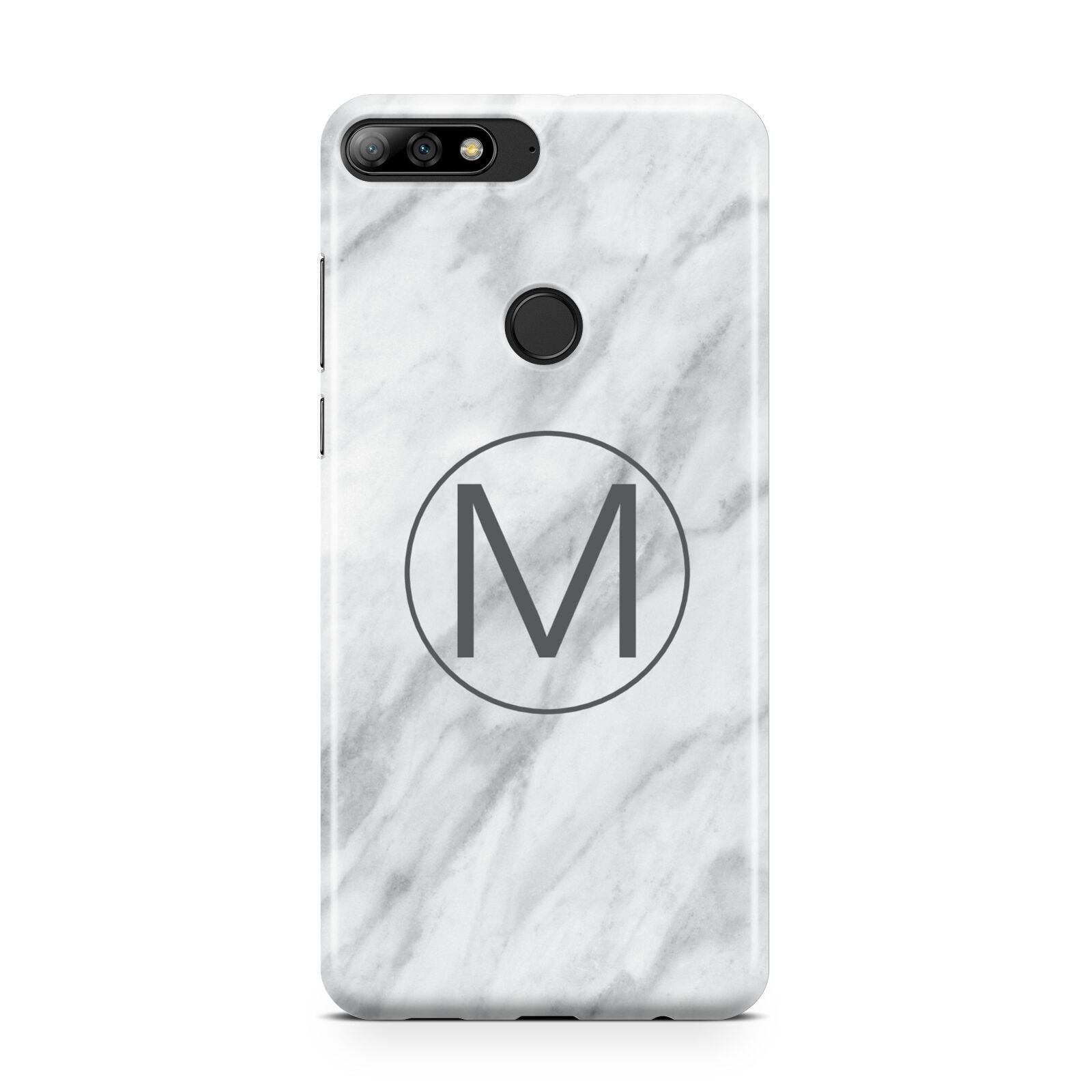Marble Personalised Initial Huawei Y7 2018