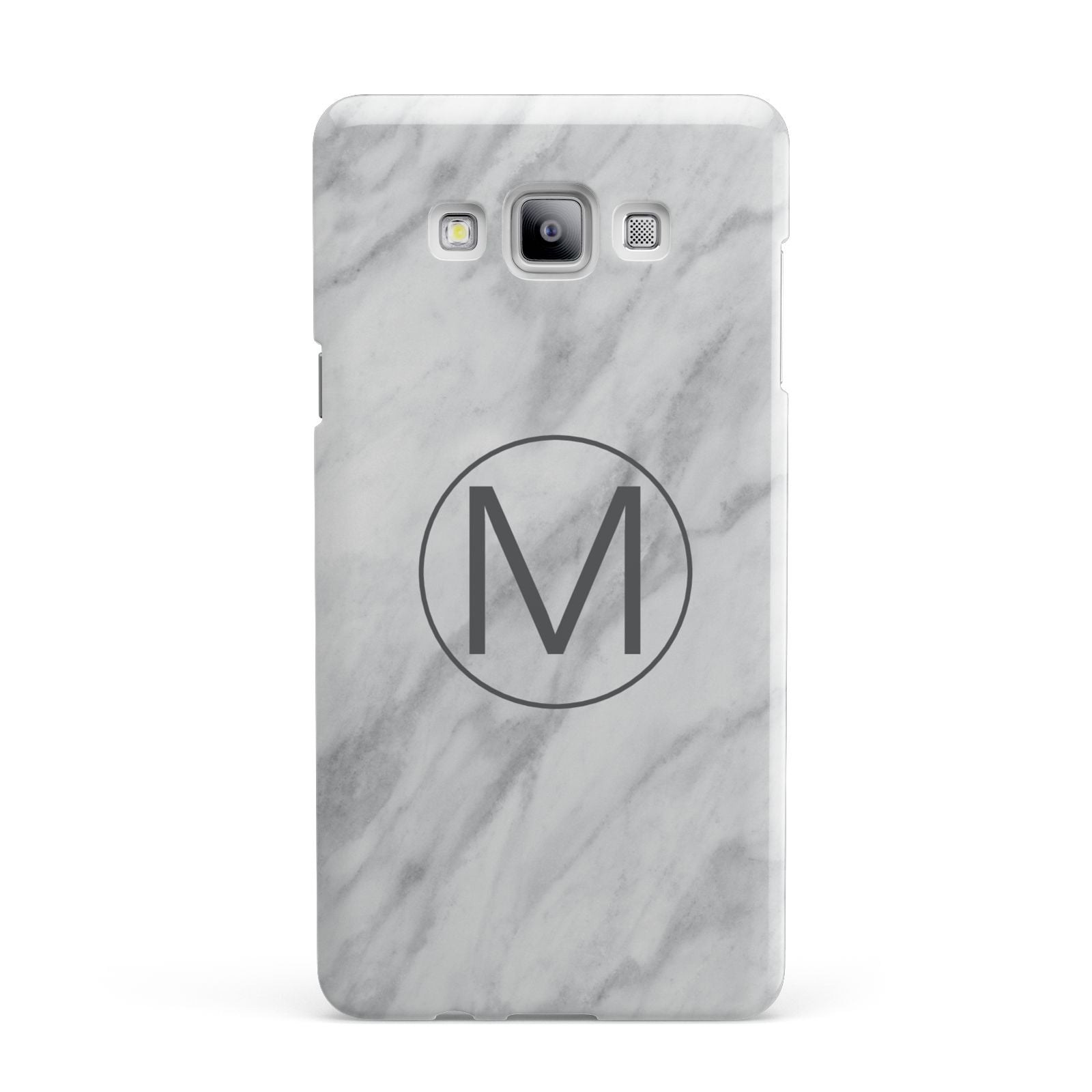 Marble Personalised Initial Samsung Galaxy A7 2015 Case
