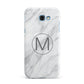Marble Personalised Initial Samsung Galaxy A7 2017 Case