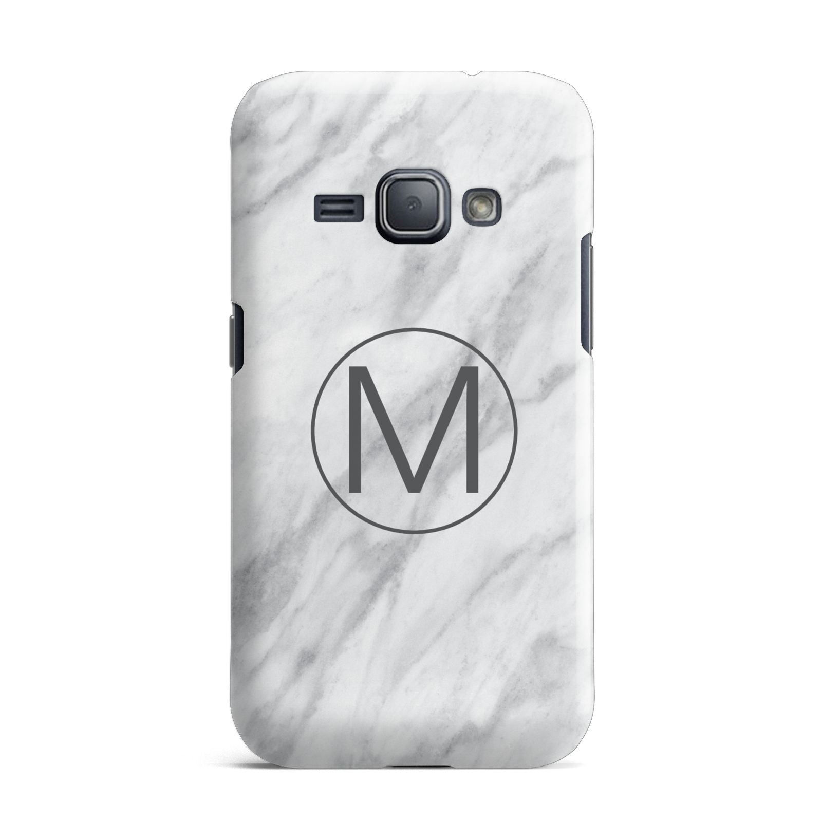 Marble Personalised Initial Samsung Galaxy J1 2016 Case