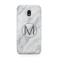 Marble Personalised Initial Samsung Galaxy J3 2017 Case