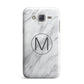 Marble Personalised Initial Samsung Galaxy J7 Case