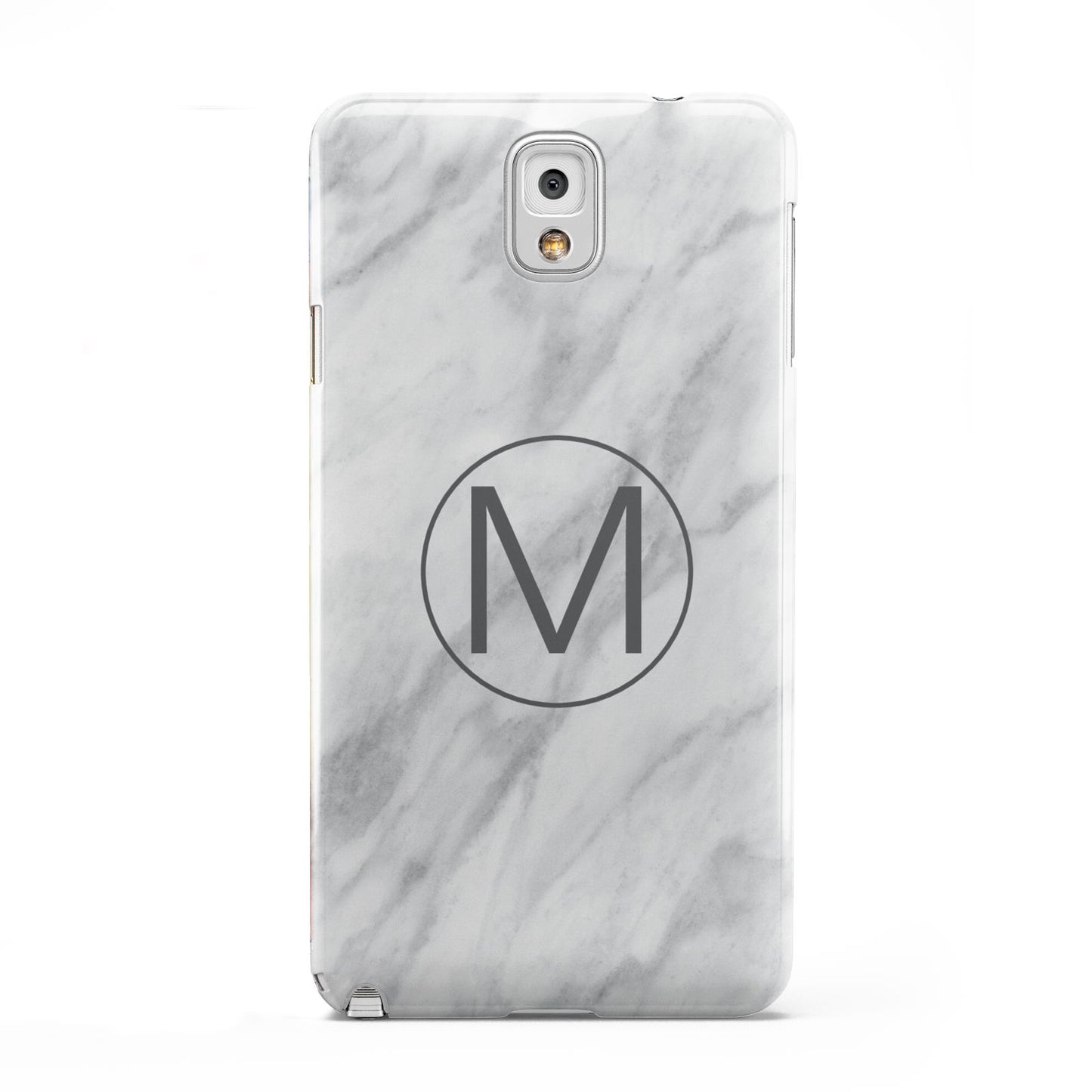 Marble Personalised Initial Samsung Galaxy Note 3 Case
