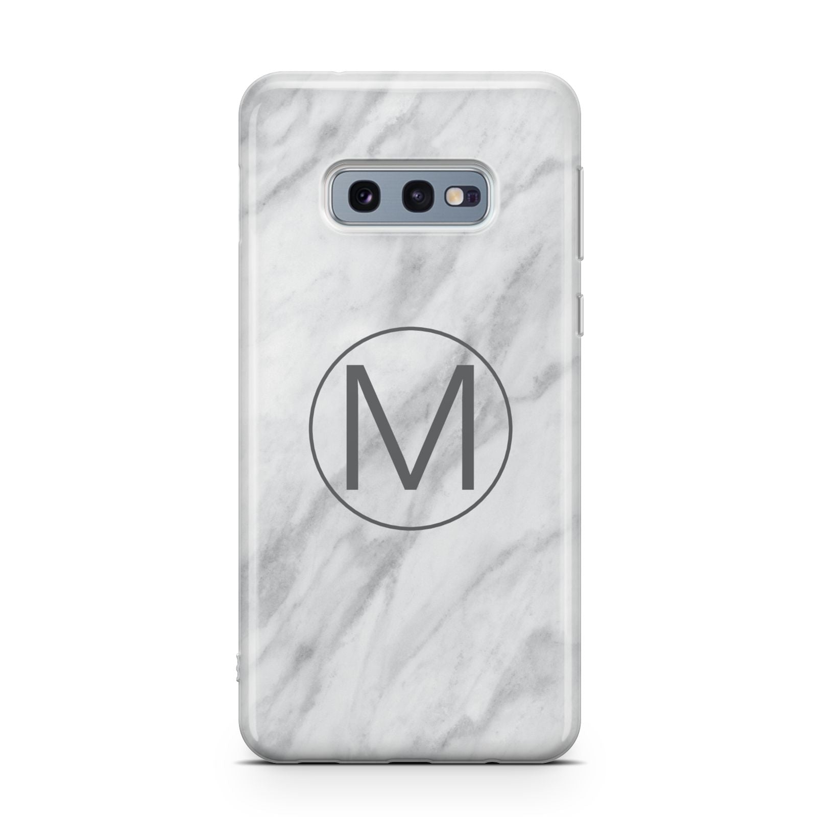 Marble Personalised Initial Samsung Galaxy S10E Case
