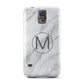 Marble Personalised Initial Samsung Galaxy S5 Case