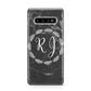 Marble Personalised Initials Protective Samsung Galaxy Case
