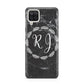 Marble Personalised Initials Samsung A12 Case