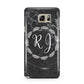 Marble Personalised Initials Samsung Galaxy Note 5 Case
