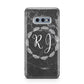 Marble Personalised Initials Samsung Galaxy S10E Case