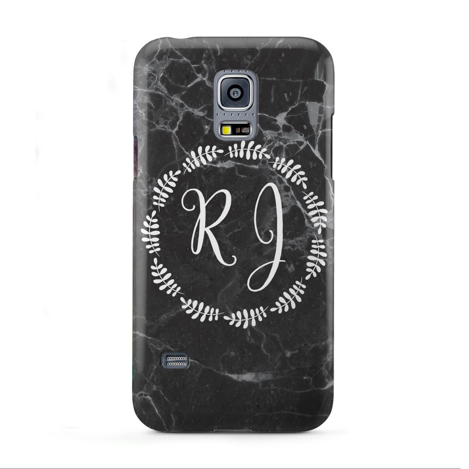 Marble Personalised Initials Samsung Galaxy S5 Mini Case