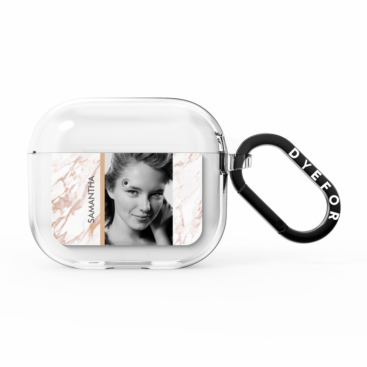 Marble Photo AirPods Clear Case 3rd Gen