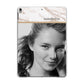 Marble Photo Apple iPad Grey Case