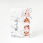 Marble Photo Strip Personalised A5 Greetings Card