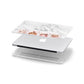Marble Photo Strip Personalised Apple MacBook Case in Detail