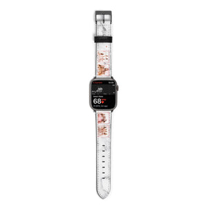 Marmor-Fotostreifen, personalisiertes Uhrenarmband