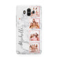Marble Photo Strip Personalised Huawei Mate 10 Protective Phone Case