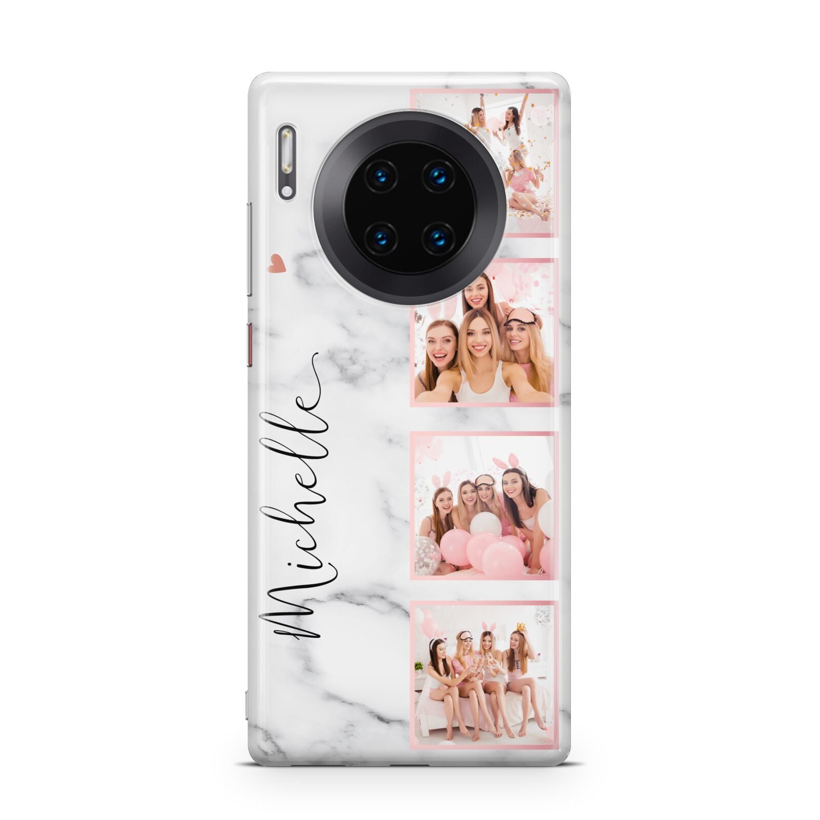 Marble Photo Strip Personalised Huawei Mate 30 Pro Phone Case