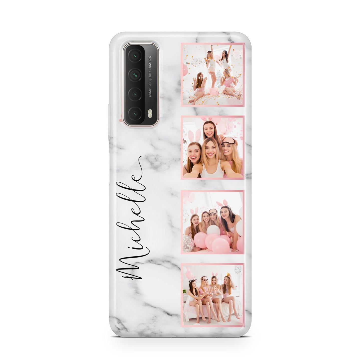 Marble Photo Strip Personalised Huawei P Smart 2021