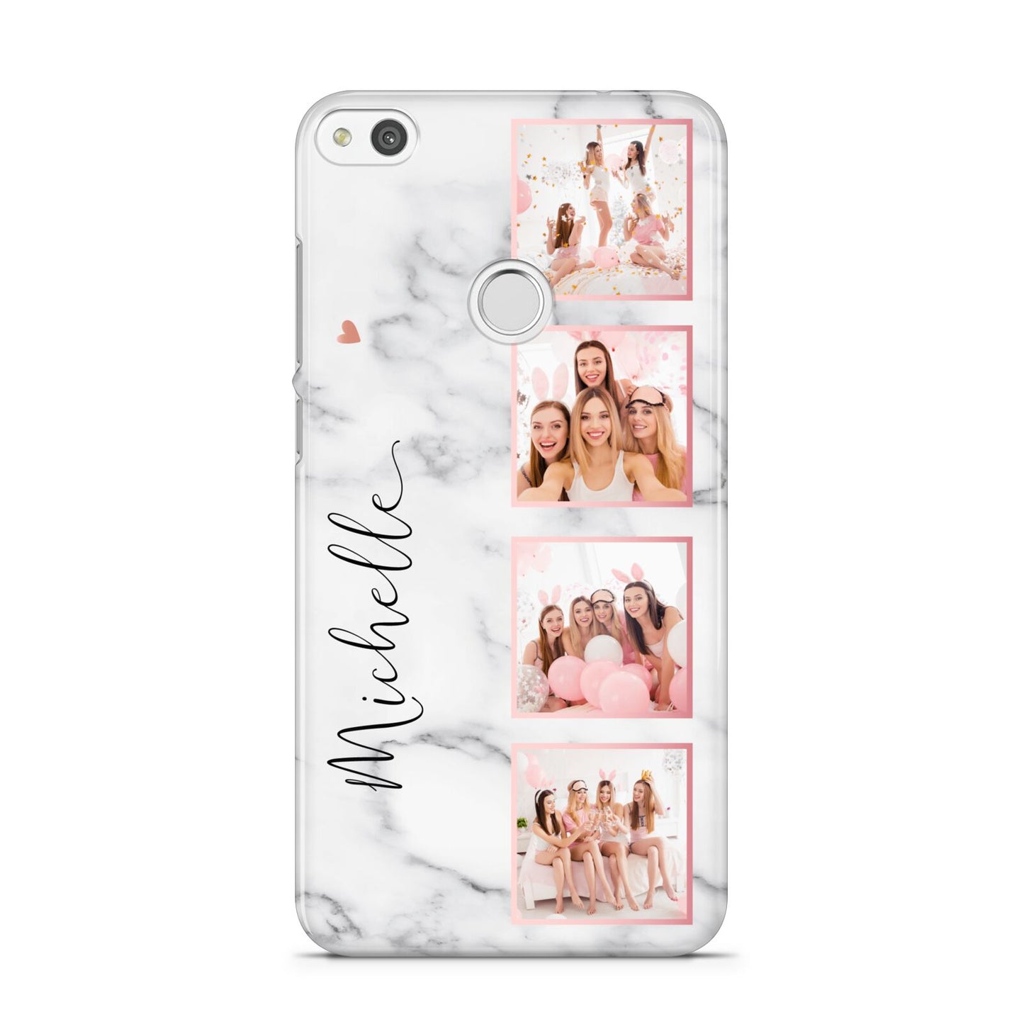 Marble Photo Strip Personalised Huawei P8 Lite Case