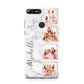 Marble Photo Strip Personalised Huawei Y7 2018
