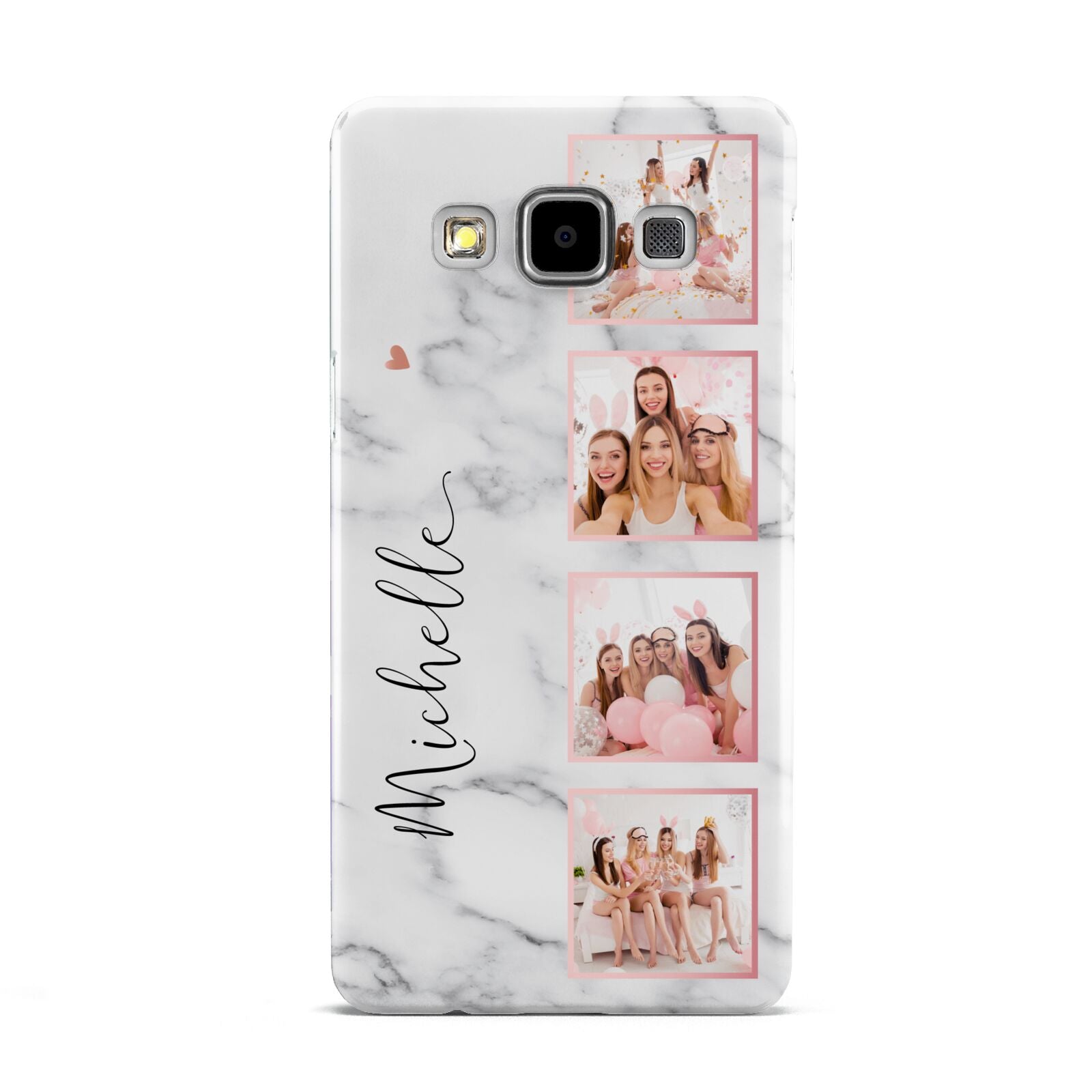Marble Photo Strip Personalised Samsung Galaxy A5 Case
