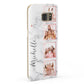 Marble Photo Strip Personalised Samsung Galaxy Case Fourty Five Degrees