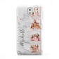 Marble Photo Strip Personalised Samsung Galaxy Note 3 Case