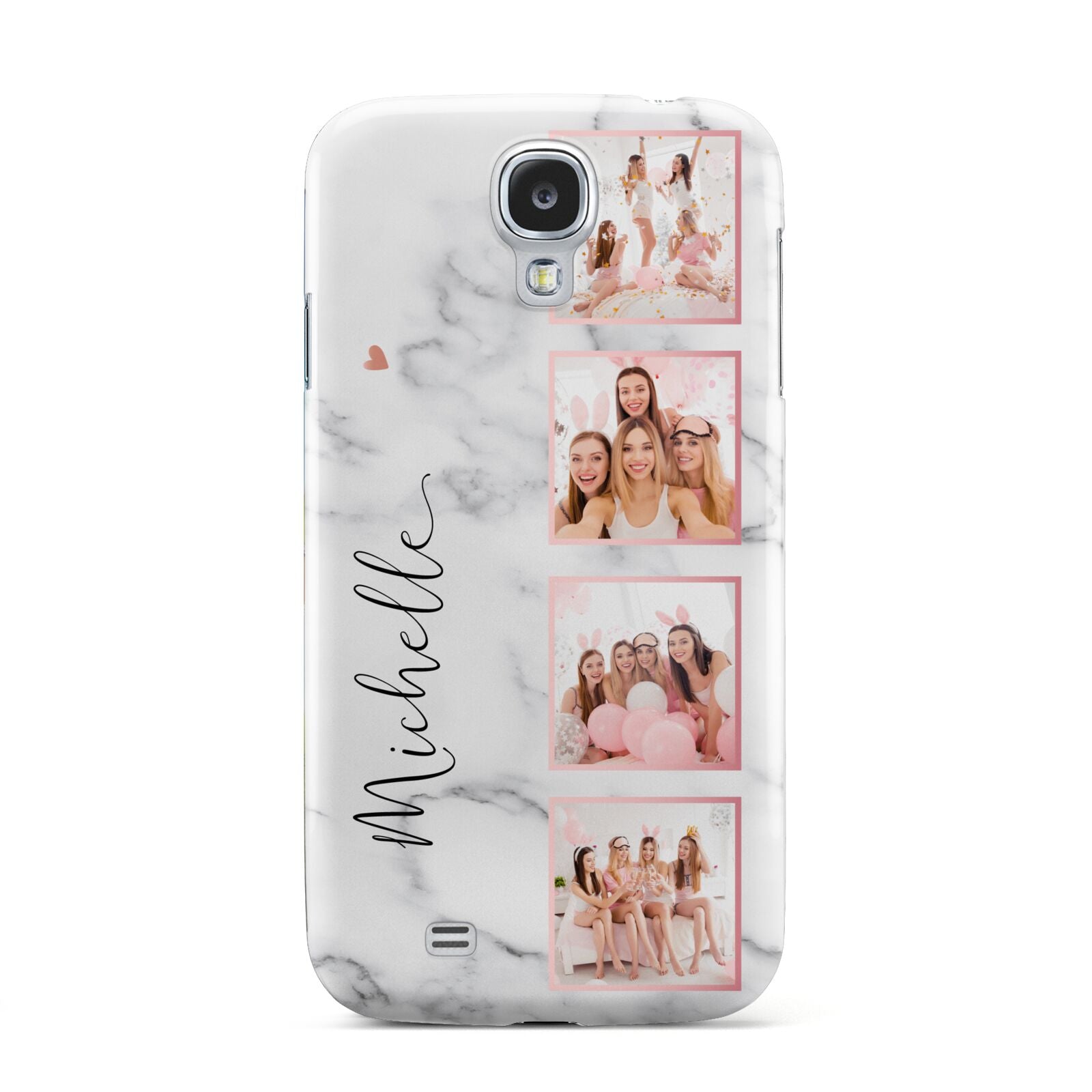 Marble Photo Strip Personalised Samsung Galaxy S4 Case