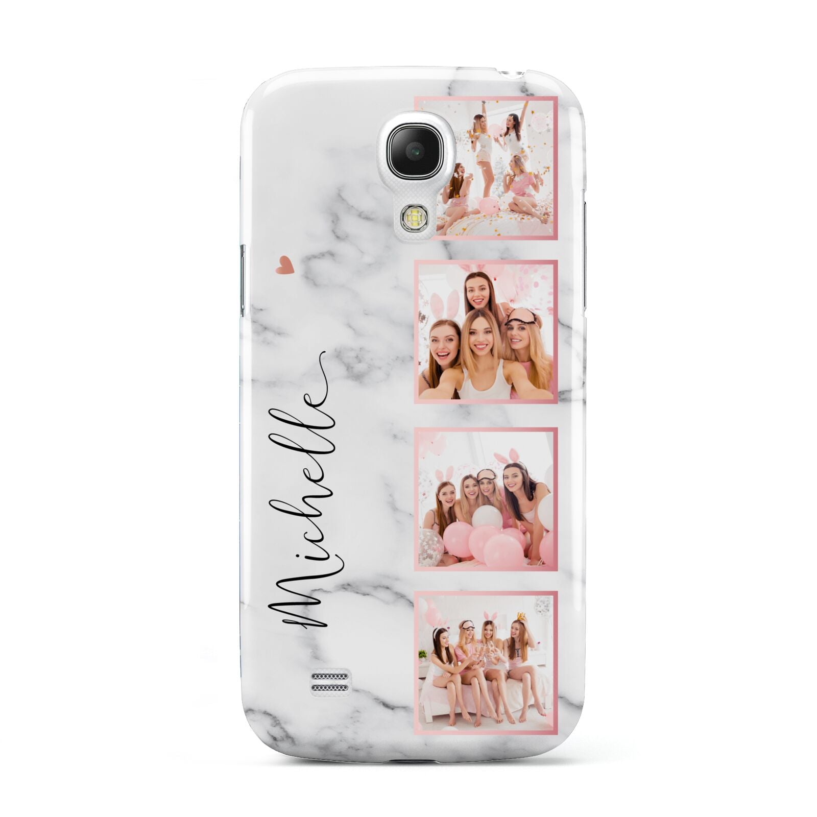 Marble Photo Strip Personalised Samsung Galaxy S4 Mini Case