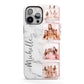 Marble Photo Strip Personalised iPhone 13 Pro Max Full Wrap 3D Tough Case