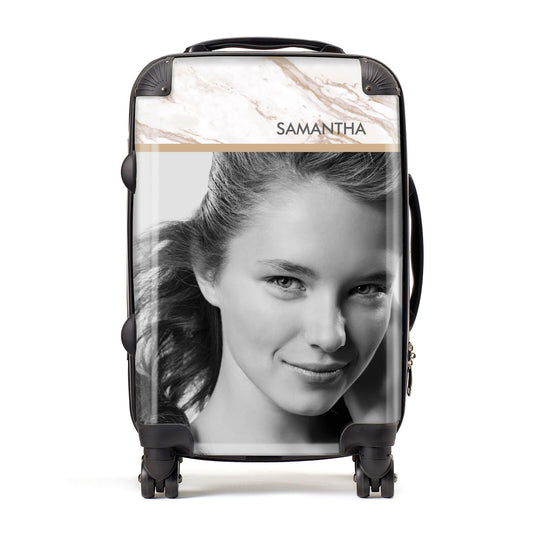 Marble Photo Suitcase