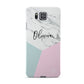 Marble Pink Geometric Personalised Samsung Galaxy Alpha Case