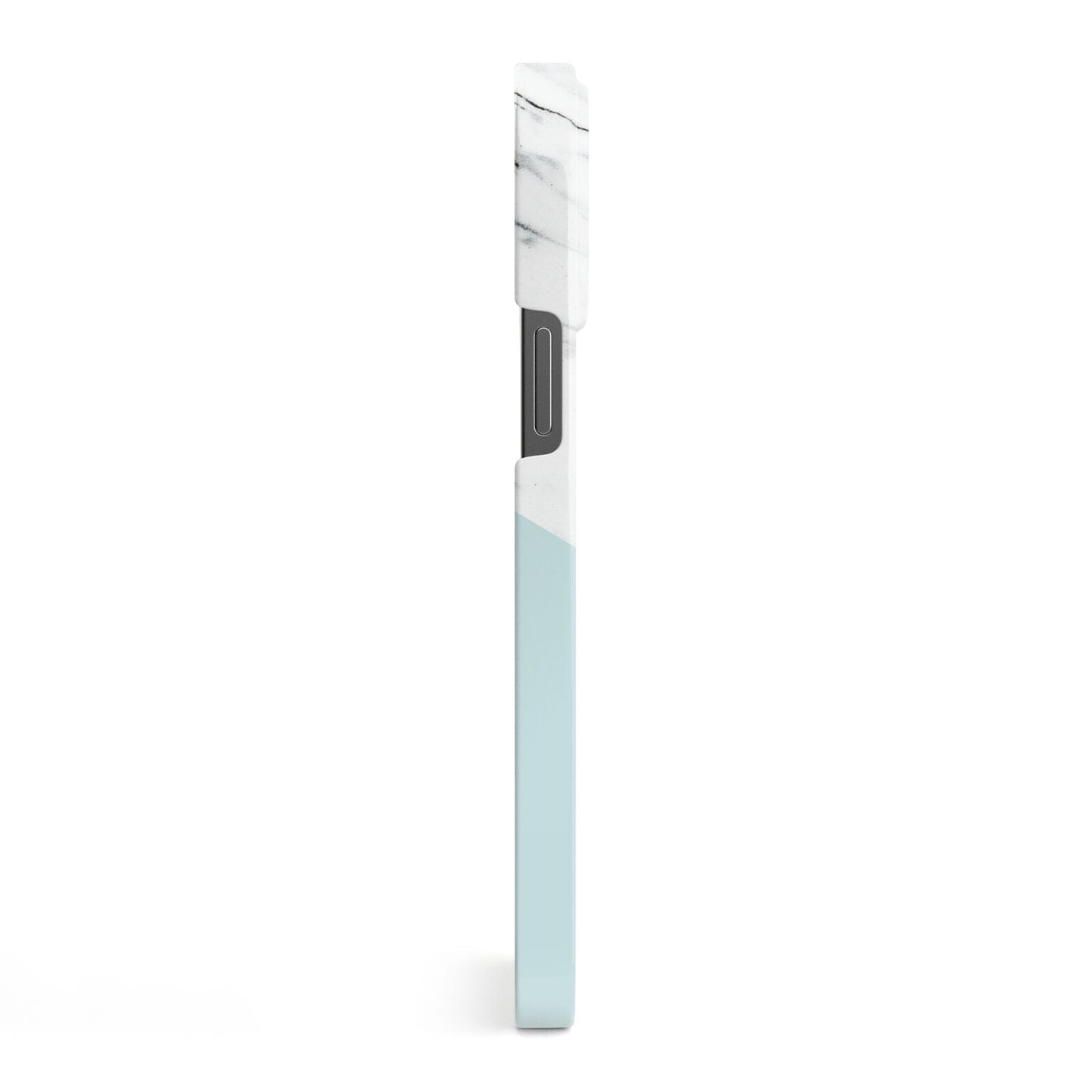 Marble Pink Geometric Personalised iPhone 13 Pro Max Side Image 3D Snap Case