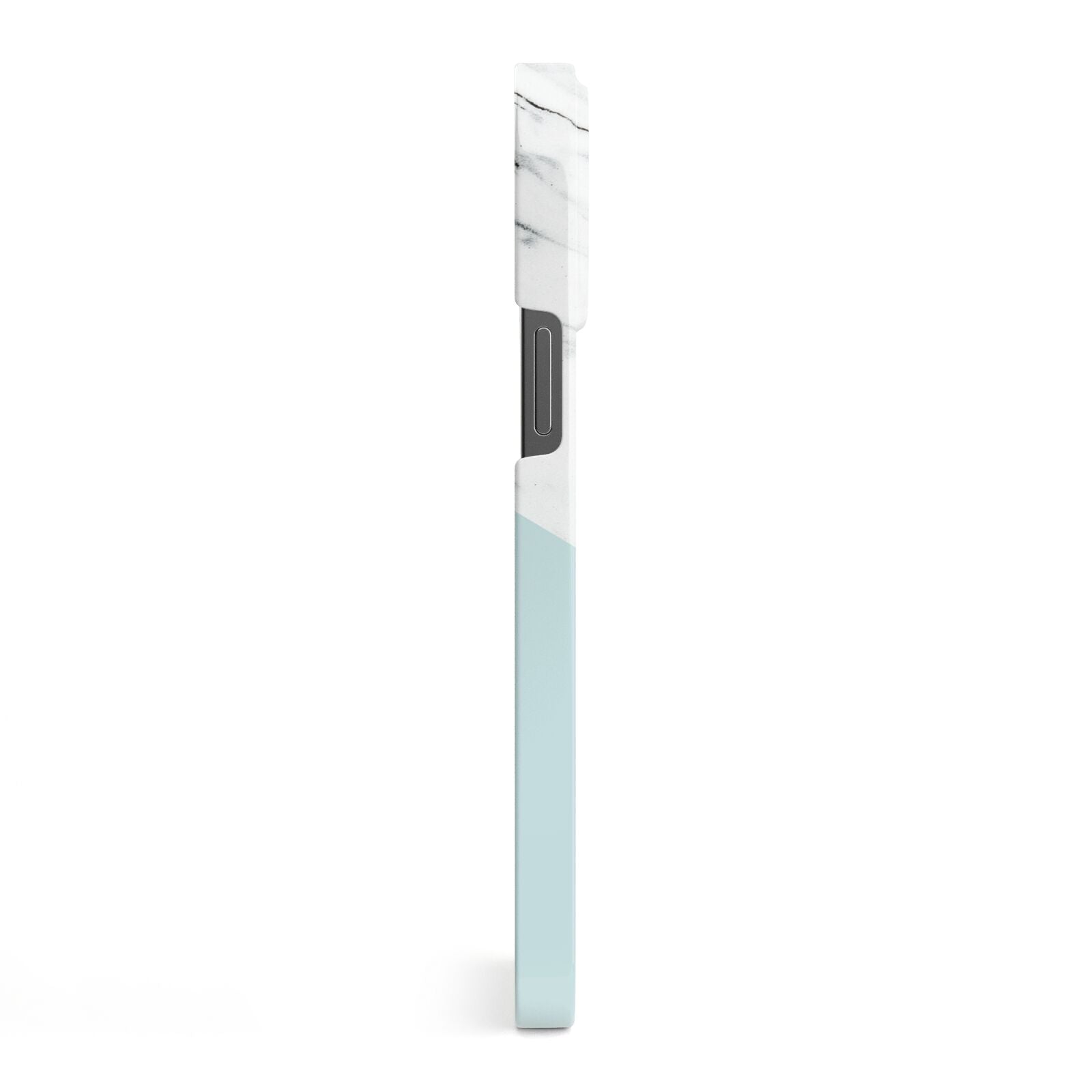 Marble Pink Geometric Personalised iPhone 13 Pro Max Side Image 3D Snap Case