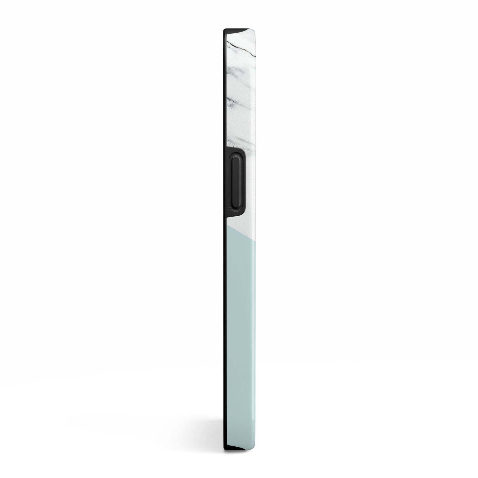 Marble Pink Geometric Personalised iPhone 13 Side Image 3D Tough Case