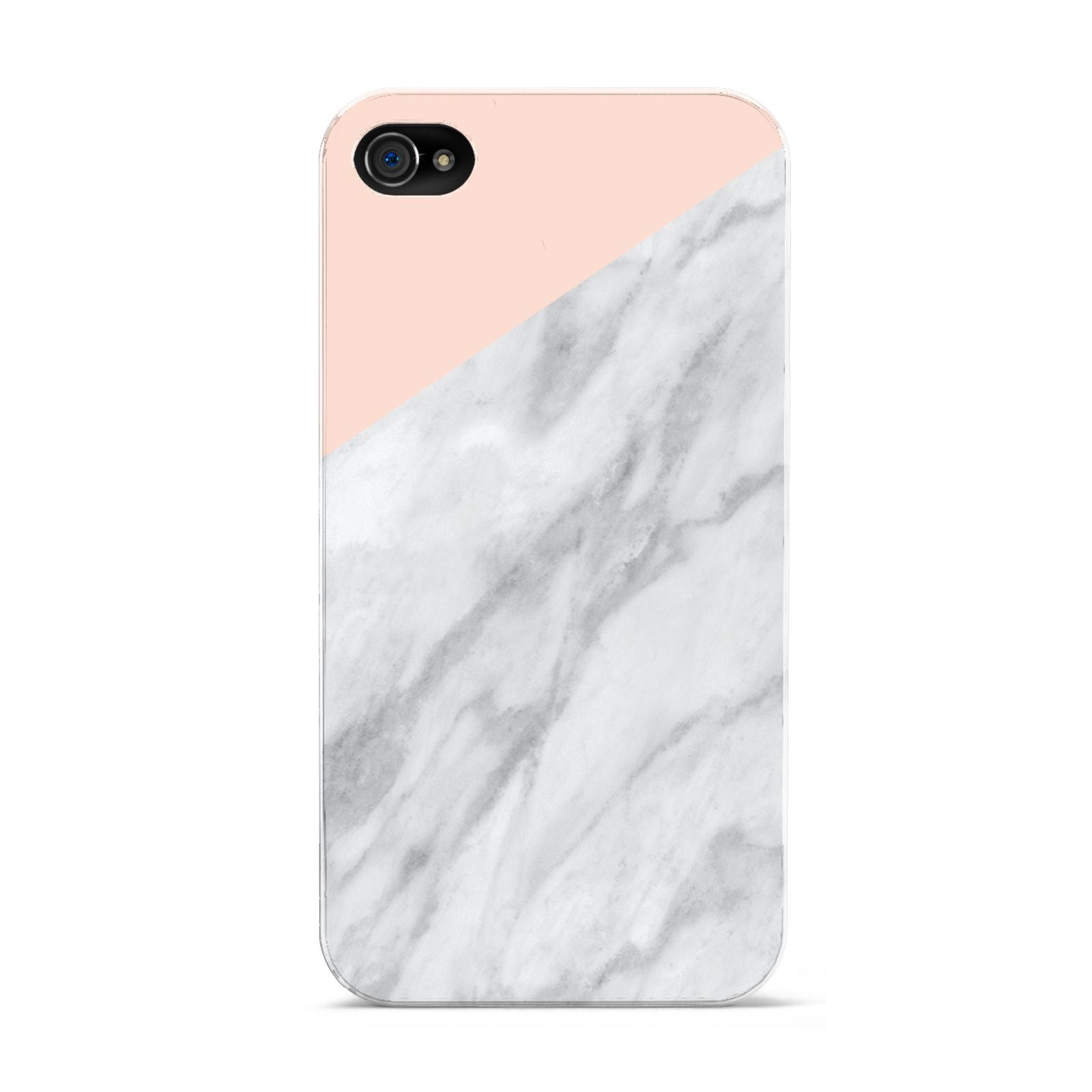 Marble Pink White Grey Apple iPhone 4s Case