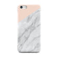 Marble Pink White Grey Apple iPhone 5c Case